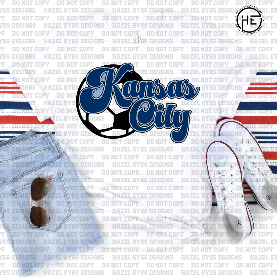 Kansas City Soccer DTF Transfer