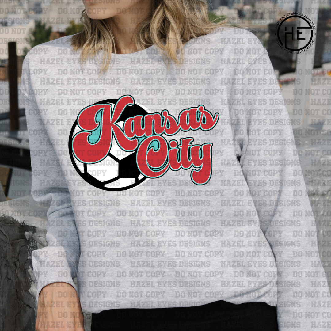 Kansas City Soccer DTF Transfer