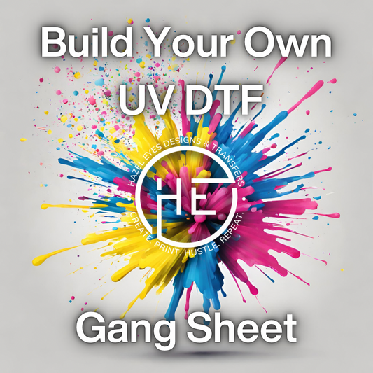 Build your own UV DTF Gang Sheet
